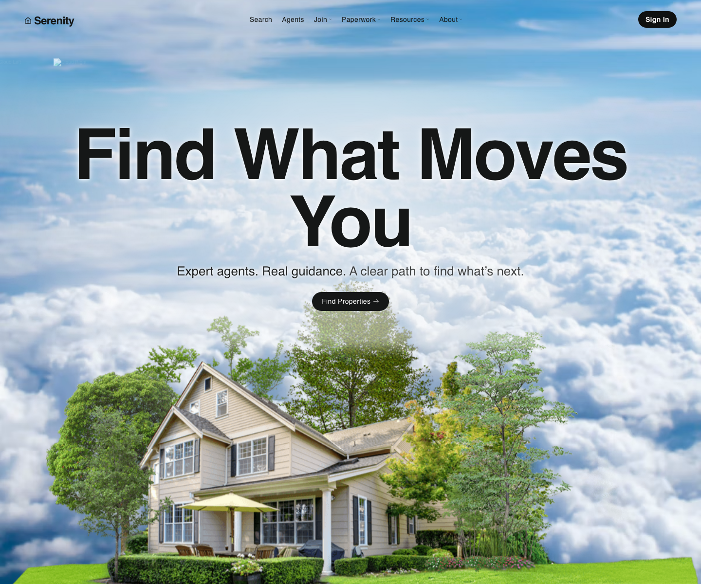 Real Estate Template website template screenshot